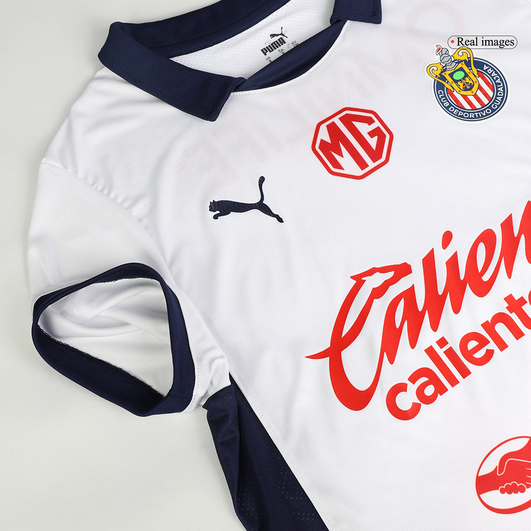 Player Version Chivas Away Soccer Jersey 2024/25 footmaillots.fr