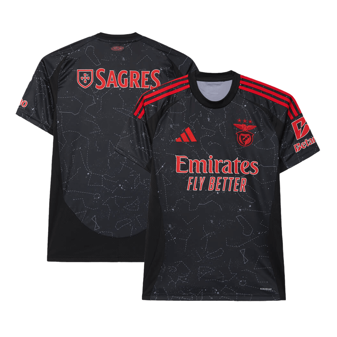 Benfica Away Soccer Jersey 2024/25 footmaillots.fr