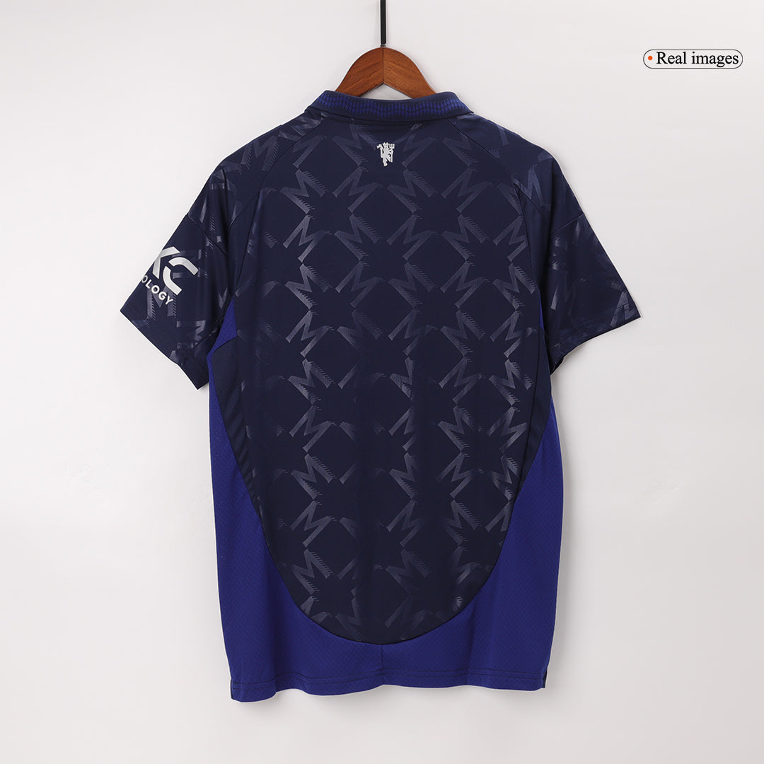 Manchester United Away Soccer Jersey 2024/25 footmaillots.fr