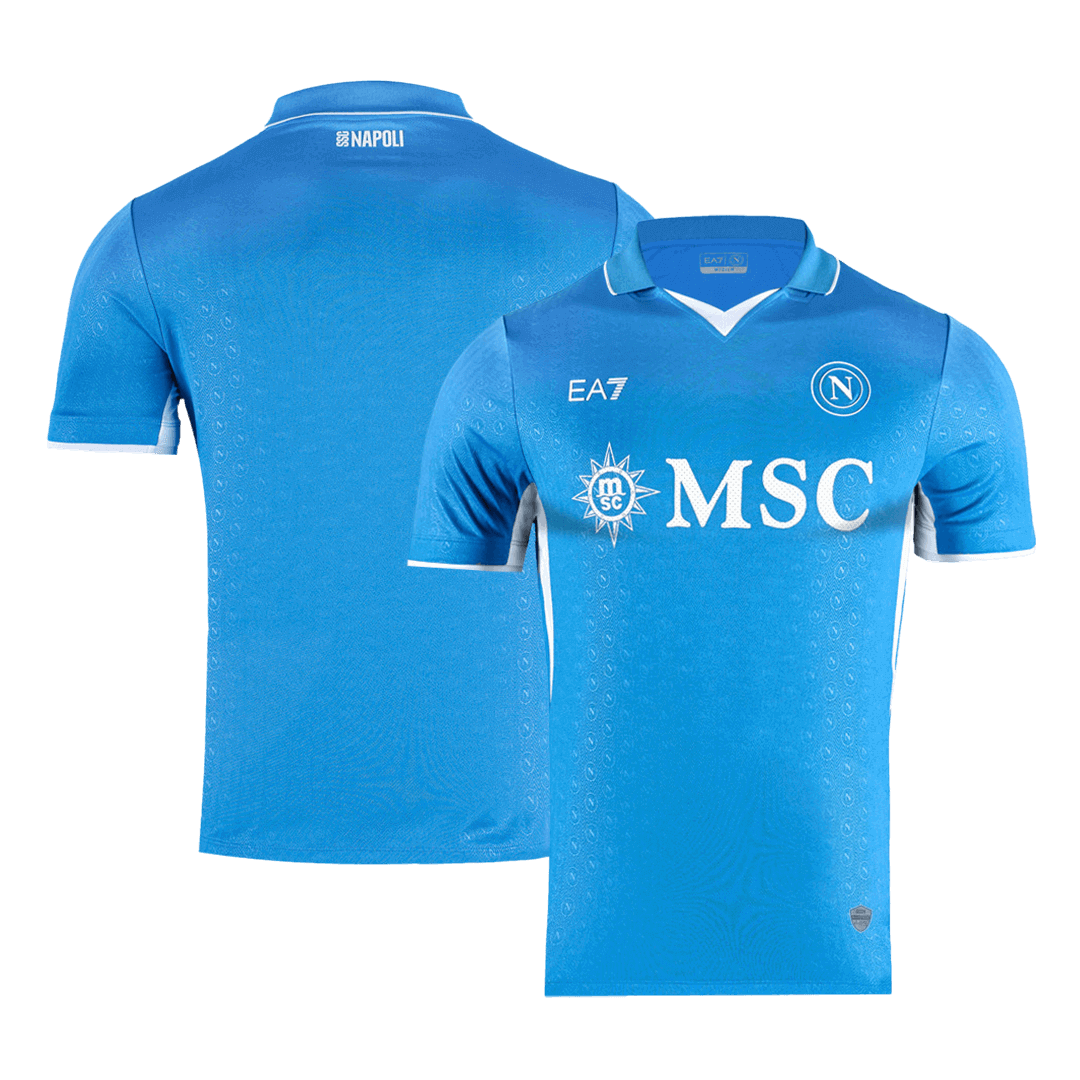 Player Version Napoli Home Soccer Jersey 2024/25 footmaillots.fr