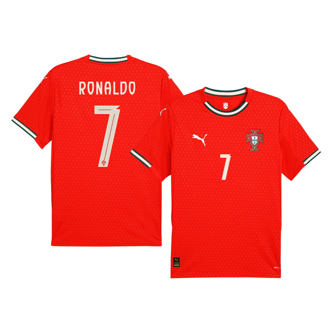 RONALDO #7 Portugal Home Soccer Jersey 2025 footmaillots.fr