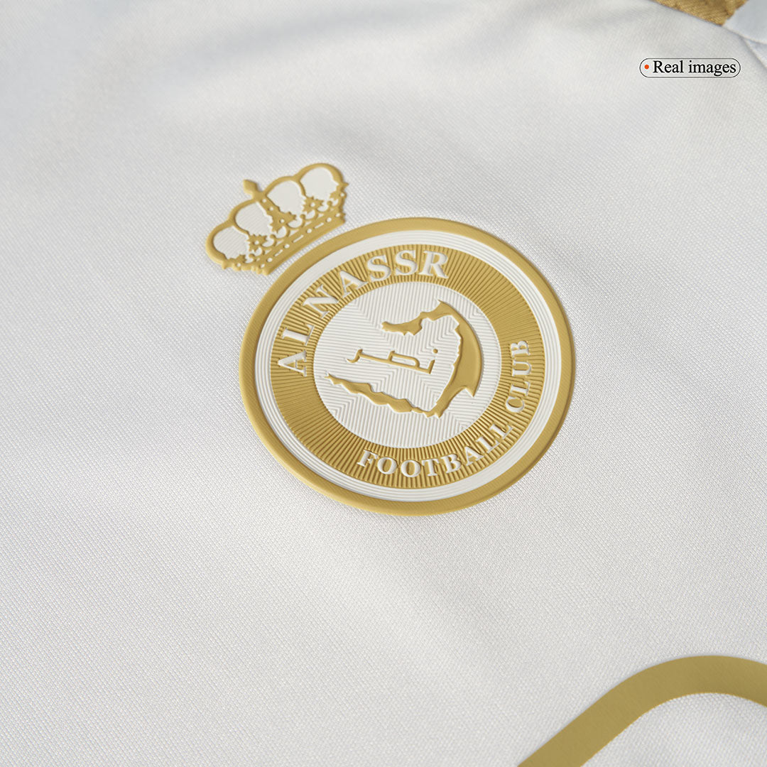 Kid's RONALDO #7 Al Nassr Third Away Soccer Jersey Kit(Jersey+Shorts) 2024/25 - ACL footmaillots.fr