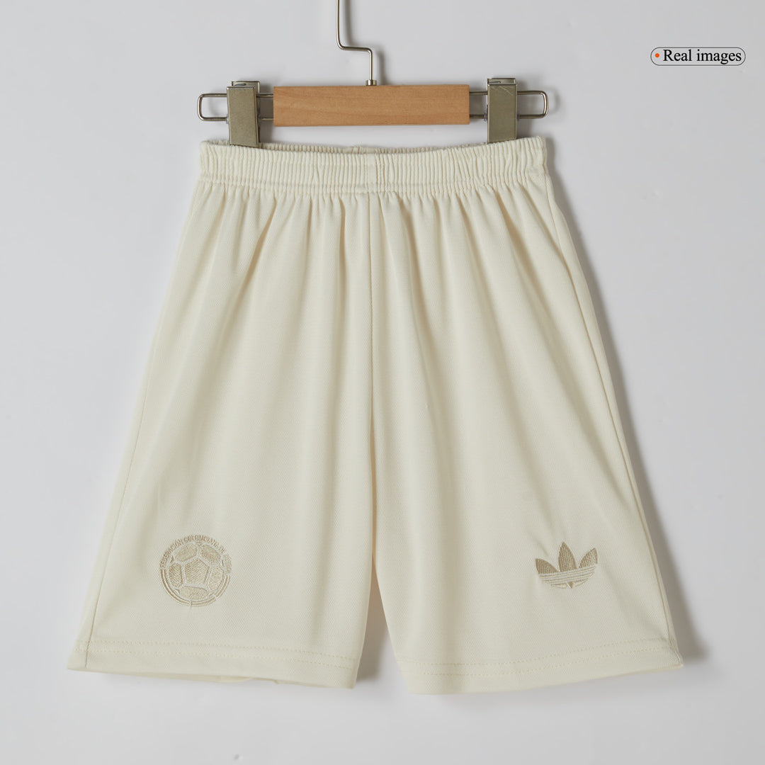 Kid's Colombia Soccer Jersey Kit(Jersey+Shorts) 2024 - 100th Anniversary footmaillots.fr