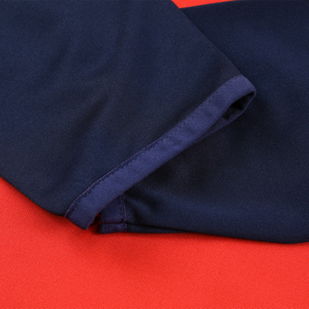 Manchester United Zipper Sweatshirt Kit(Top+Pants) 2024/25 footmaillots.fr