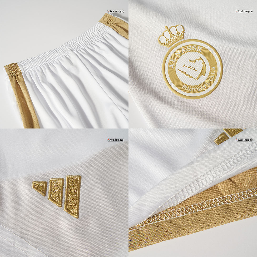 Kid's RONALDO #7 Al Nassr Third Away Soccer Jersey Kit(Jersey+Shorts) 2024/25 footmaillots.fr
