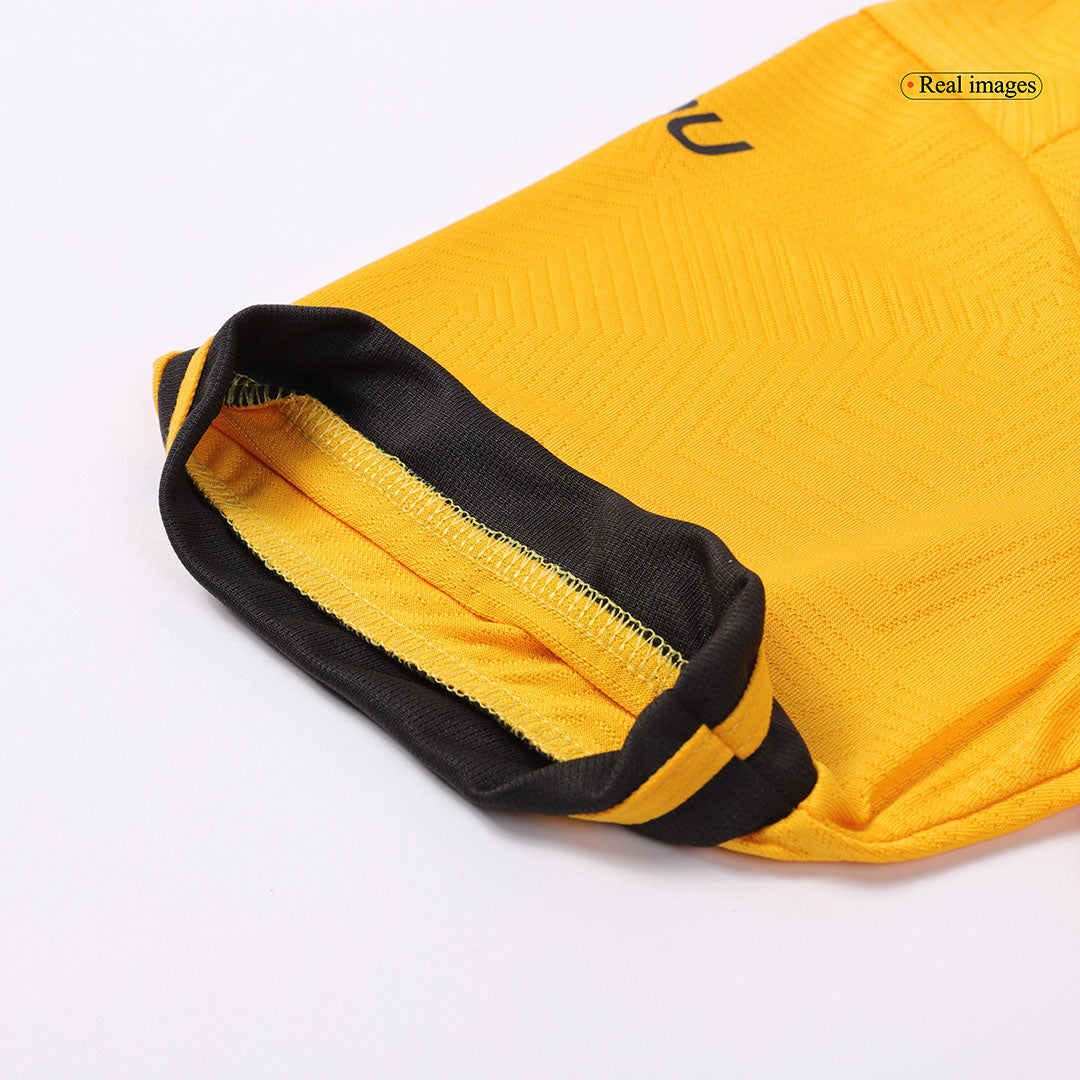 Wolverhampton Wanderers Home Soccer Jersey 2024/25 footmaillots.fr