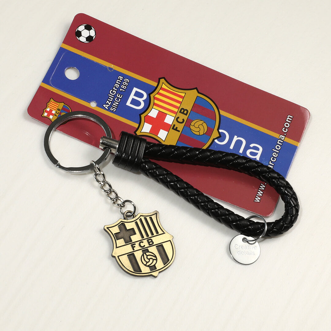 Barcelona Logo Soccer Key Chain footmaillots.fr