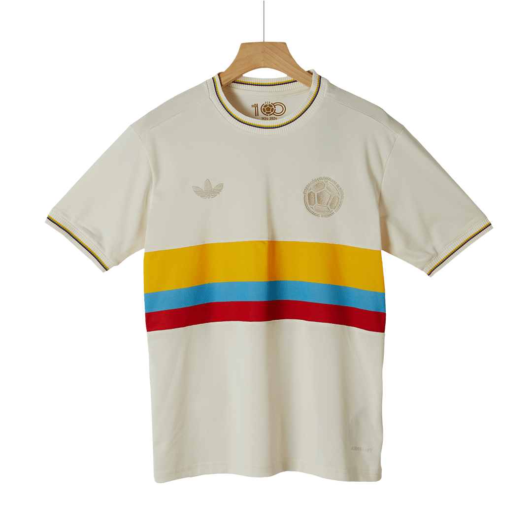 Colombia Soccer Jersey Kit(Jersey+Shorts) 2024 - 100th Anniversary footmaillots.fr