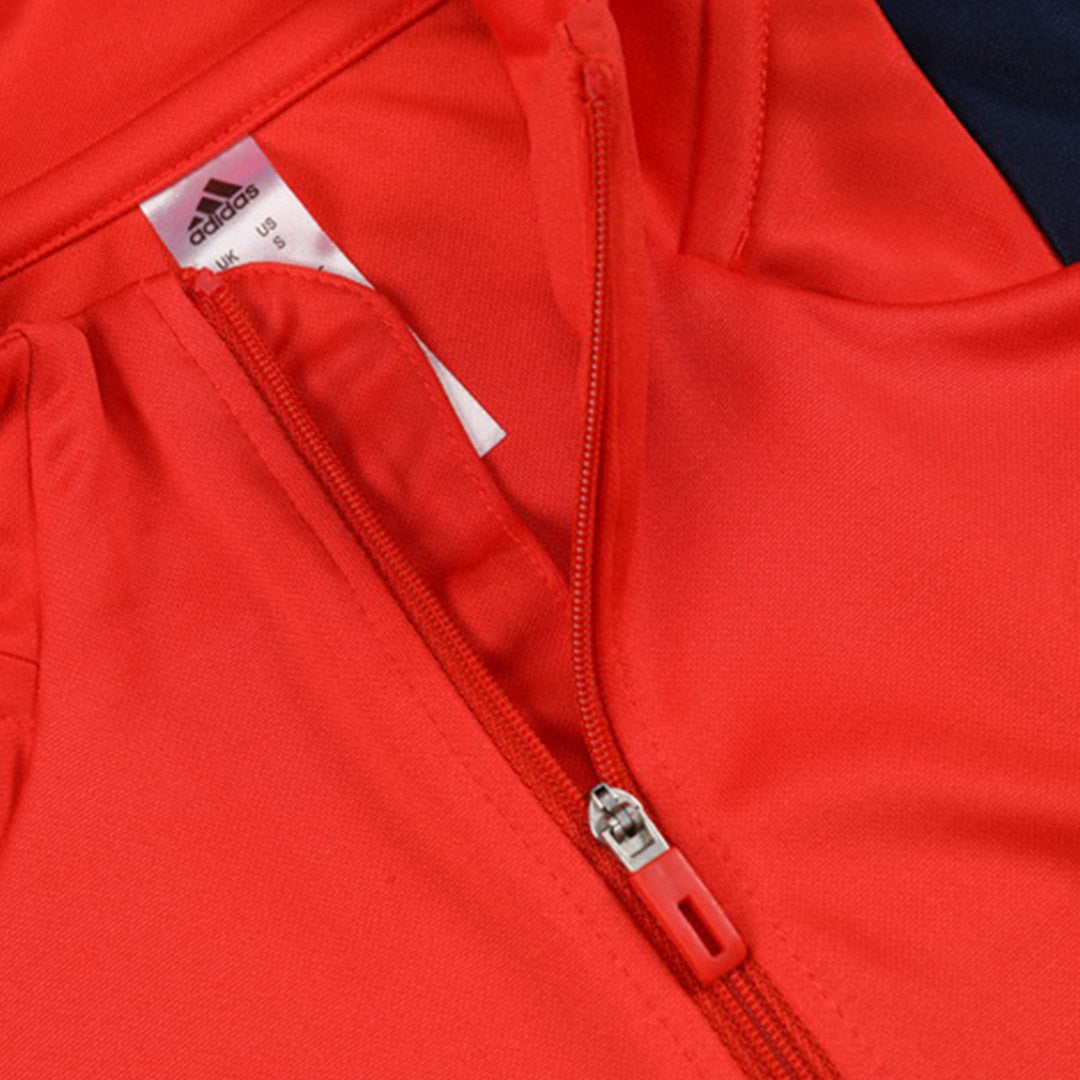 Manchester United Zipper Sweatshirt Kit(Top+Pants) 2024/25 footmaillots.fr