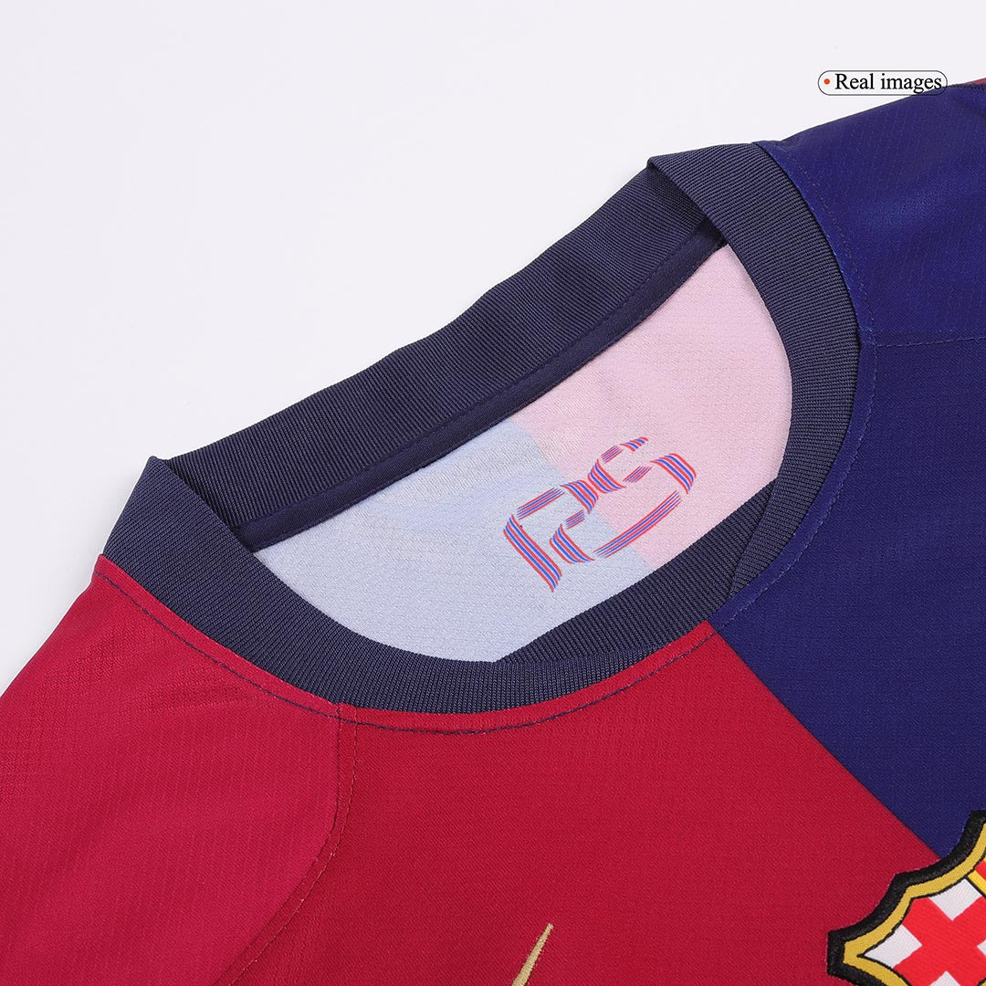 COLDPLAY #10 Barcelona Home Soccer Jersey 2024/25 footmaillots.fr