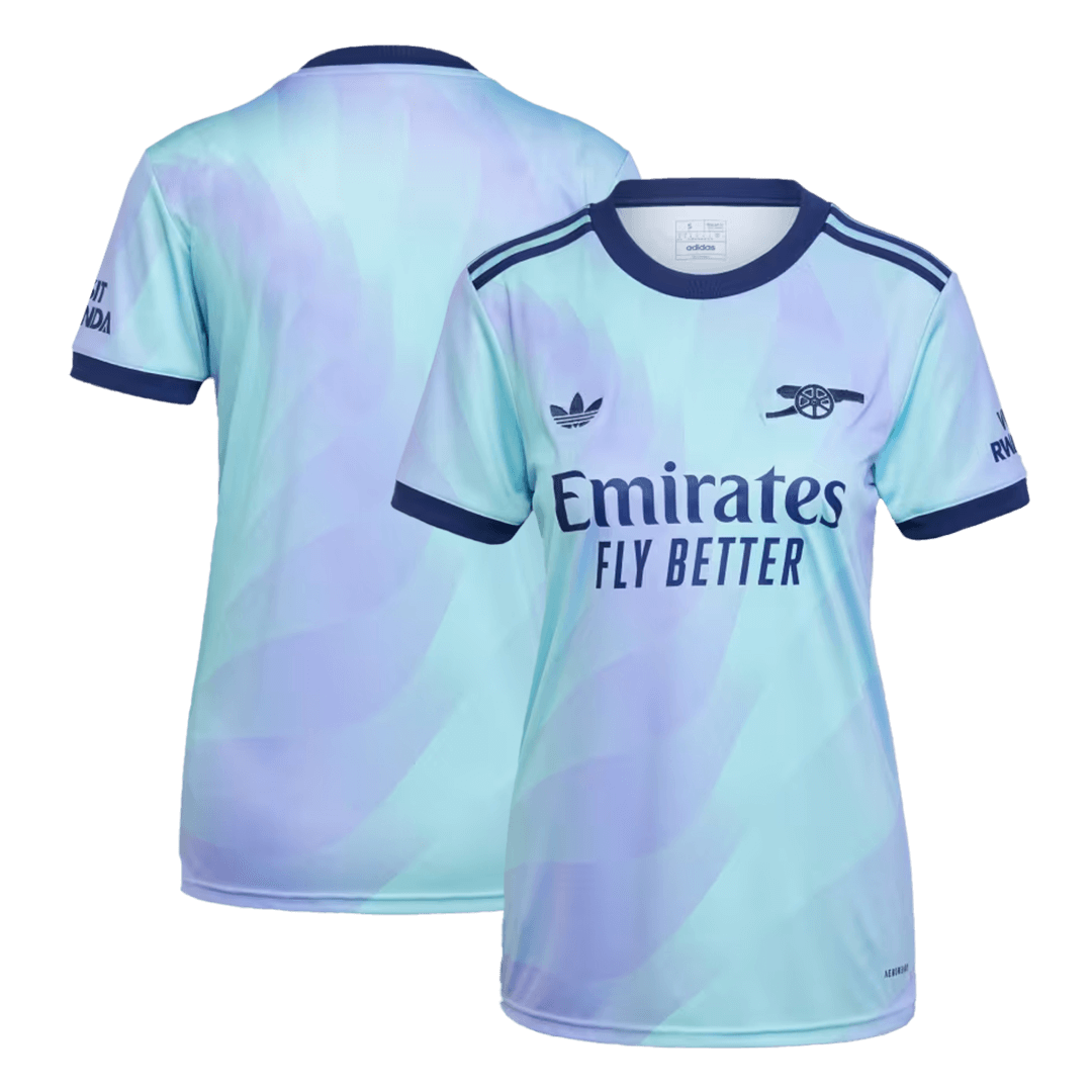 Women's Arsenal Third Away Soccer Jersey 2024/25 footmaillots.fr