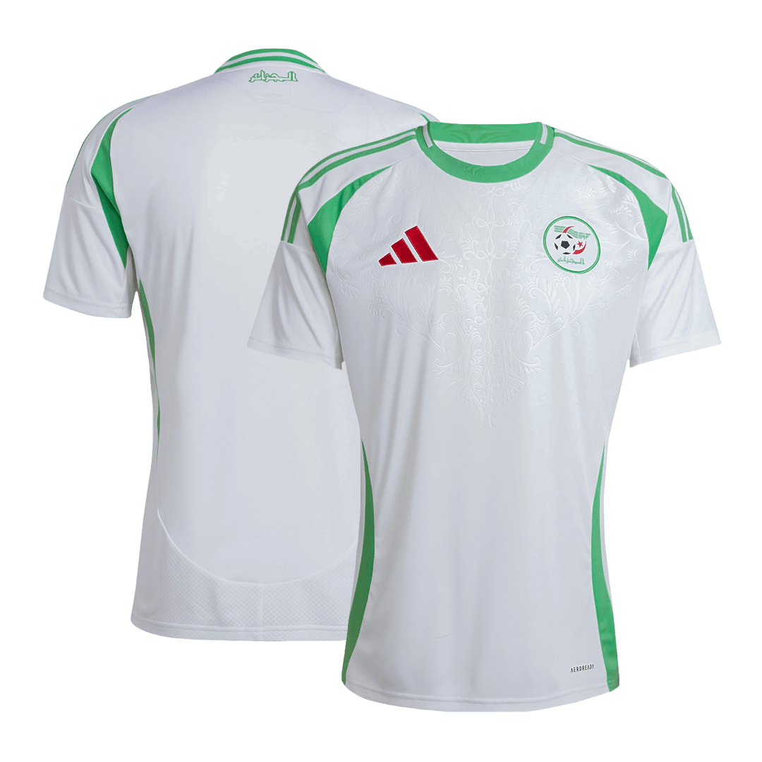 Algeria Home Soccer Jersey 2024 footmaillots.fr