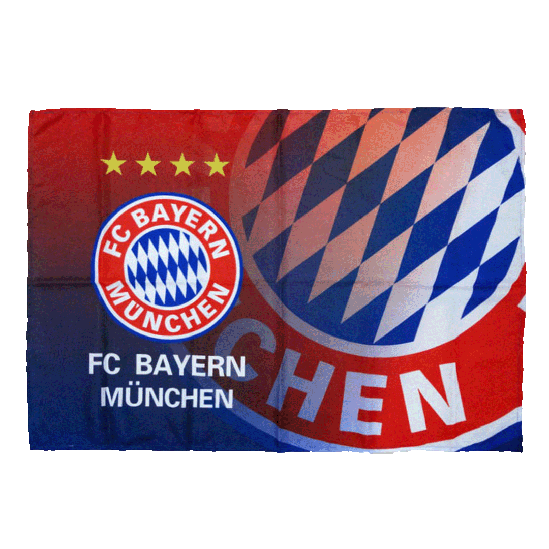 Bundesliga Bayern Flag Red footmaillots.fr