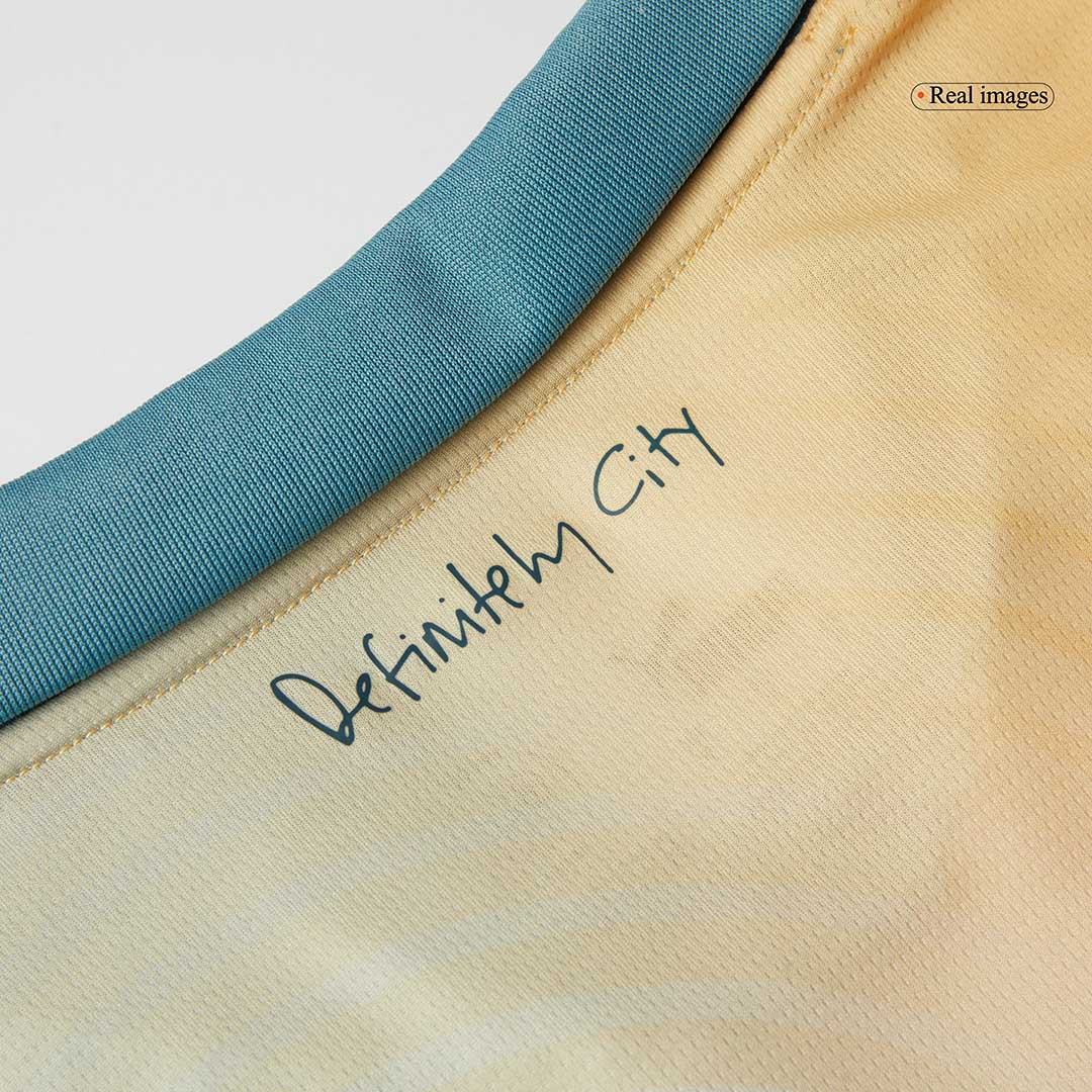 DE BRUYNE #17 Manchester City Fourth Away Soccer Jersey 2024/25 - Definitely City footmaillots.fr