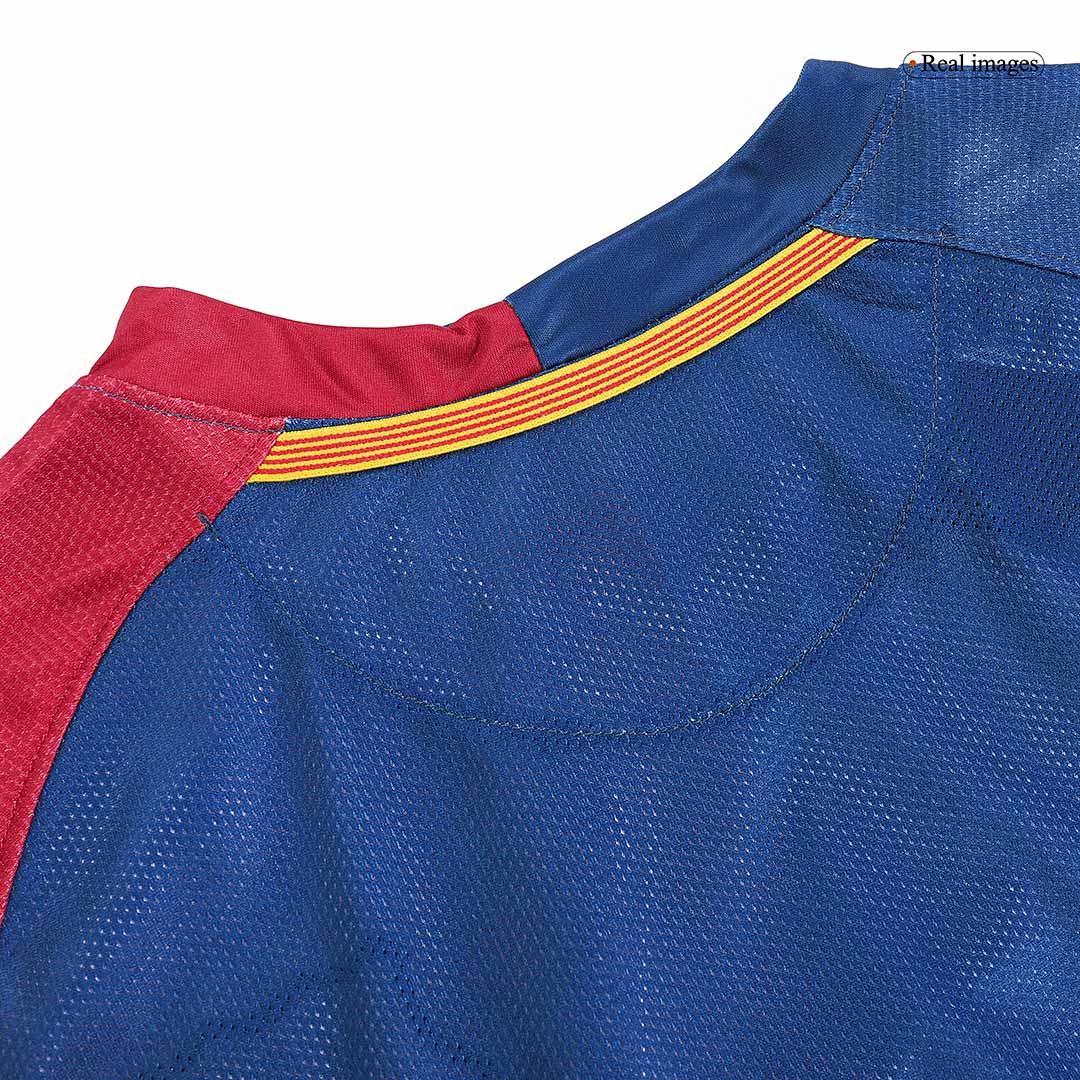 Retro XAVI #6 2008/09 Barcelona Home Soccer Jersey footmaillots.fr