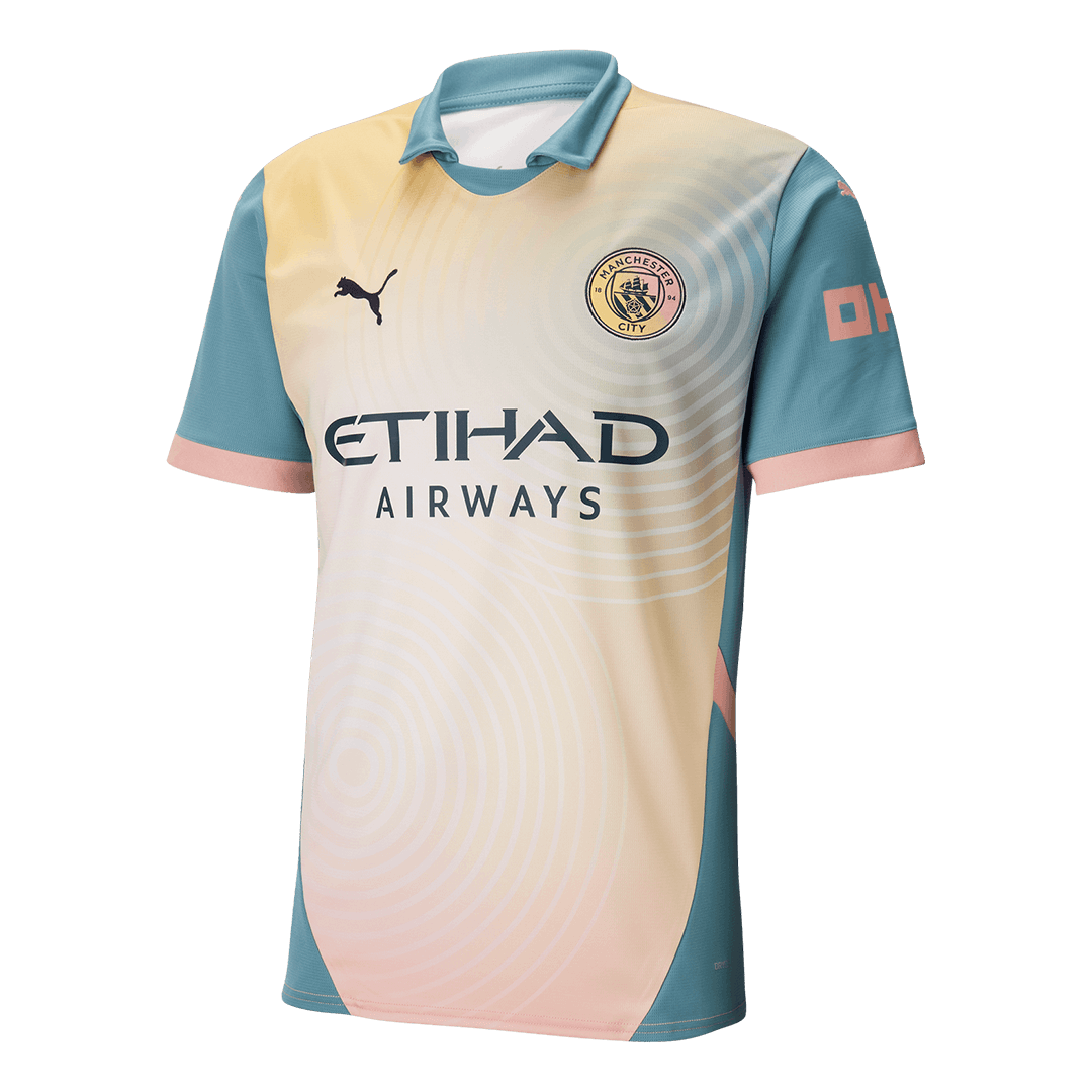 Manchester City Fourth Away Soccer Jersey 2024/25 - Definitely City footmaillots.fr