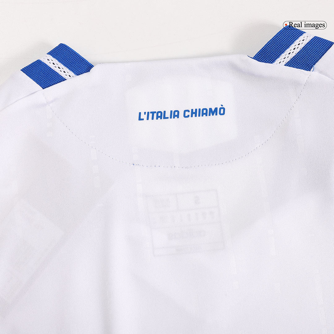 Player Version CHIESA #14 Italy Away Soccer Jersey Euro 2024 footmaillots.fr