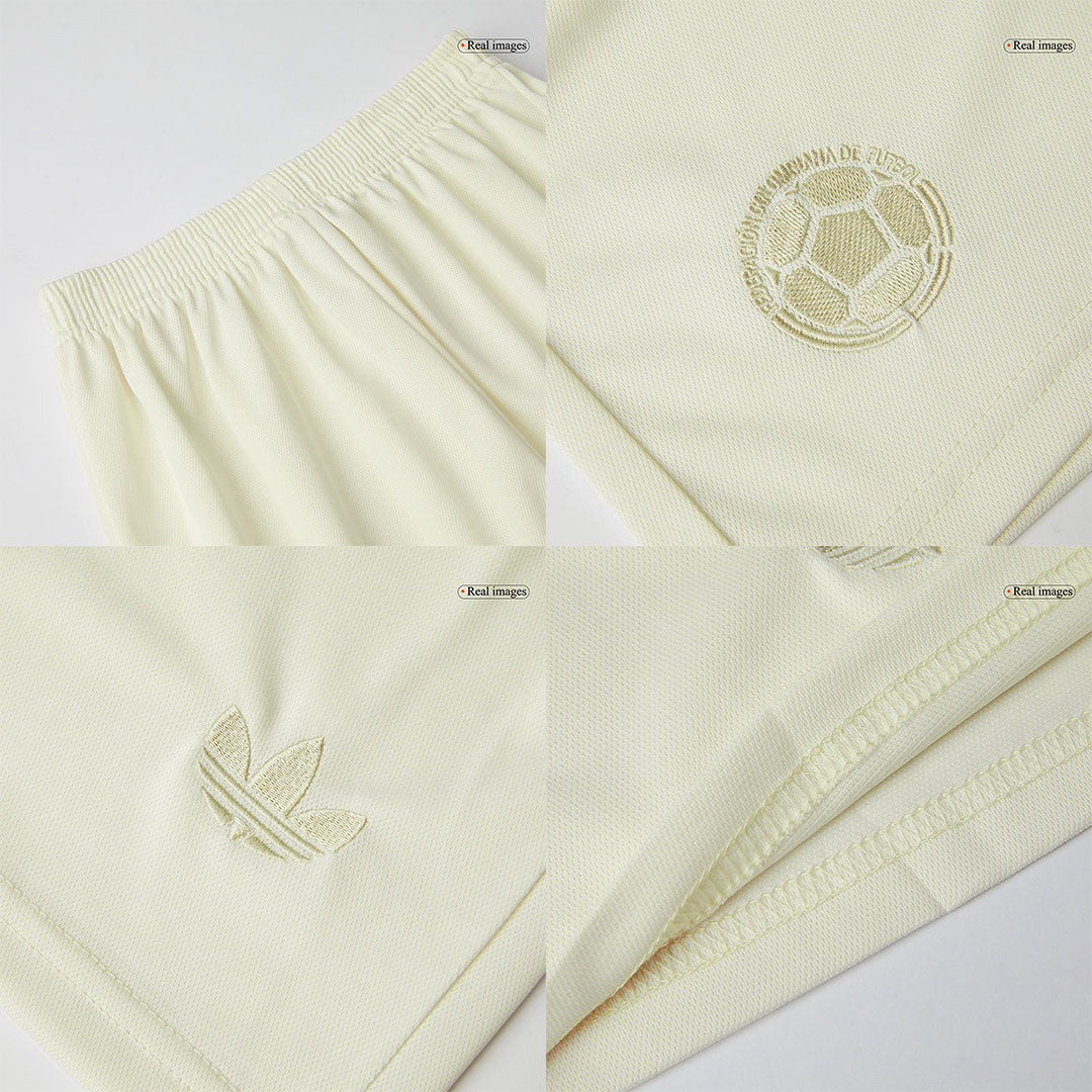 Kid's Colombia Soccer Jersey Kit(Jersey+Shorts) 2024 - 100th Anniversary footmaillots.fr