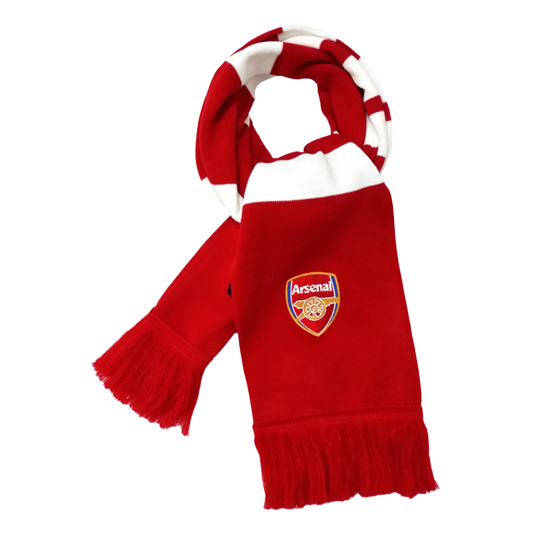 Arsenal Soccer knitting Scarf Red&White footmaillots.fr