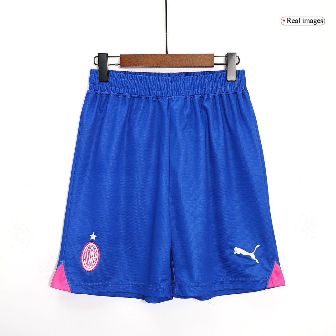 AC Milan Third Away Soccer Shorts 2023/24 footmaillots.fr