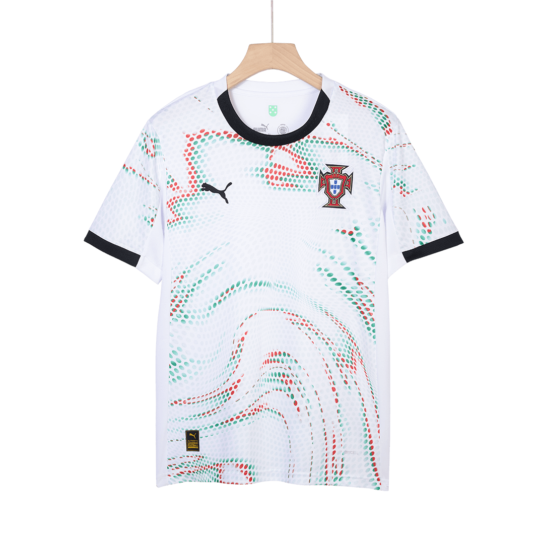 RONALDO #7 Portugal Away Soccer Jersey 2025 footmaillots.fr