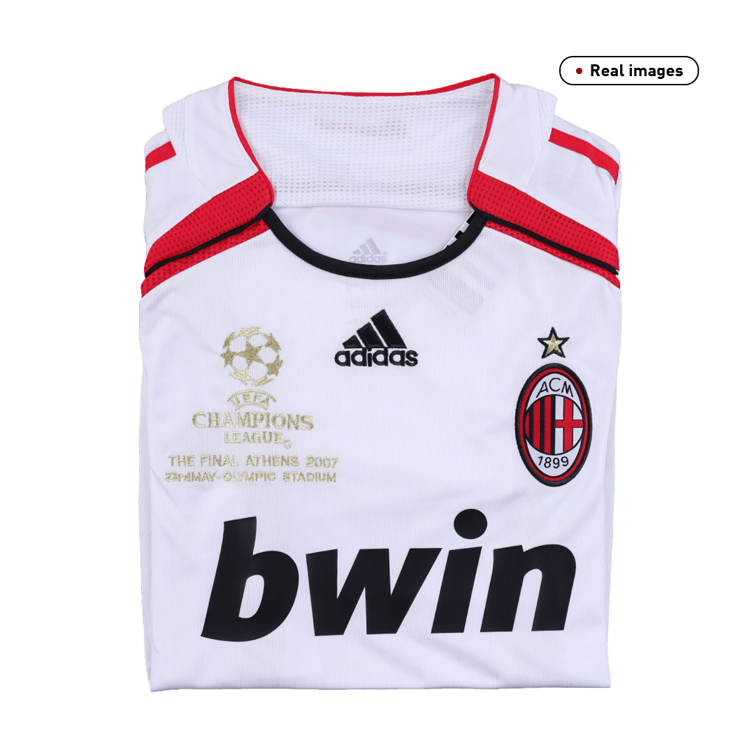 Retro KAKA' #22 2006/07 AC Milan Away Soccer Jersey - UCL footmaillots.fr