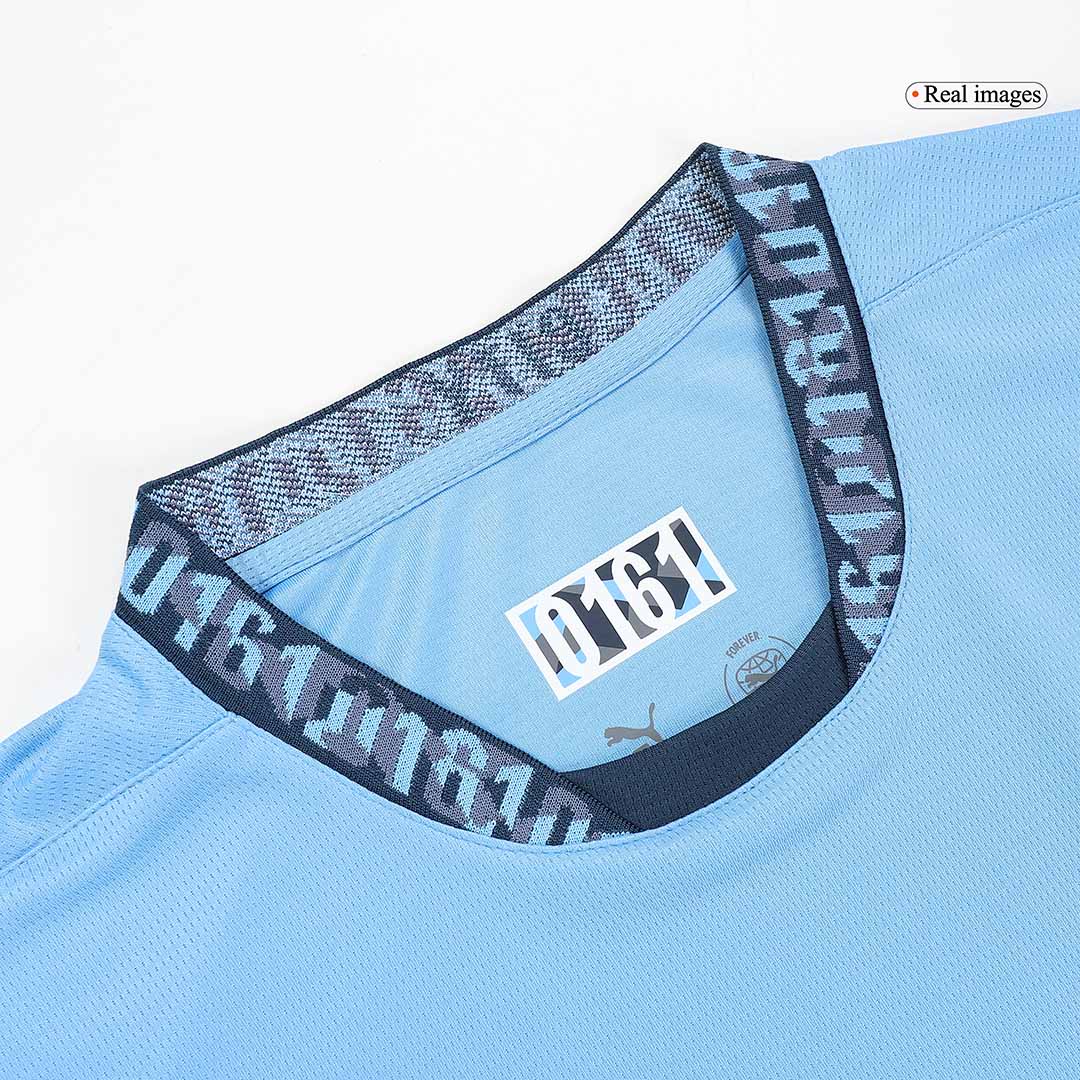 DE BRUYNE #17 Manchester City Home Soccer Jersey 2024/25 - UCL footmaillots.fr