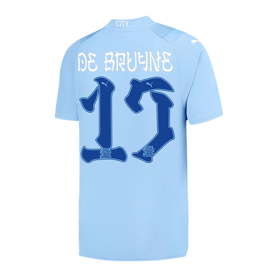 DE BRUYNE #17 Manchester City Japanese Tour Printing Home Soccer Jersey 2023/24 footmaillots.fr