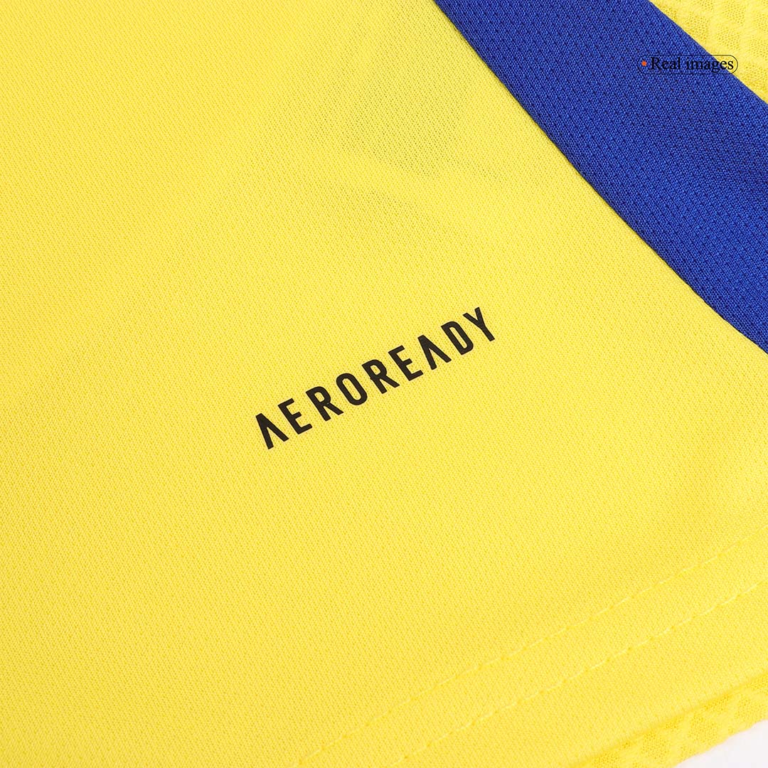 Kid's Al Nassr Home Soccer Jersey Kit(Jersey+Shorts) 2024/25 footmaillots.fr