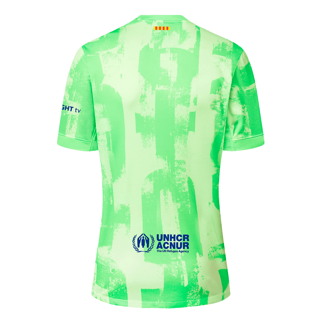 Barcelona Third Away Soccer Jersey 2024/25 - (Spotify Logo Without Text) footmaillots.fr