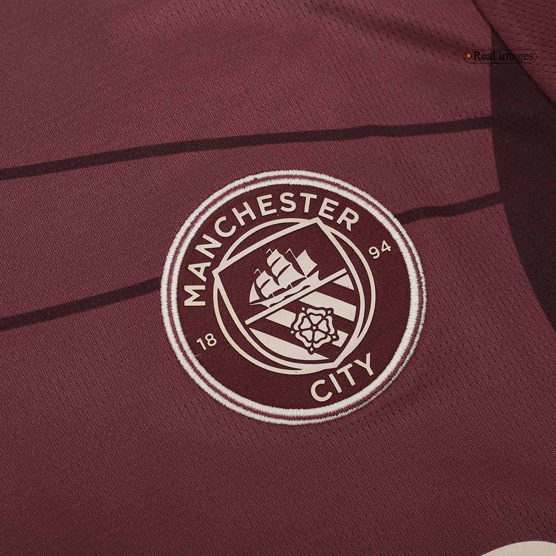 DE BRUYNE #17 Manchester City Third Away Soccer Jersey 2024/25 footmaillots.fr