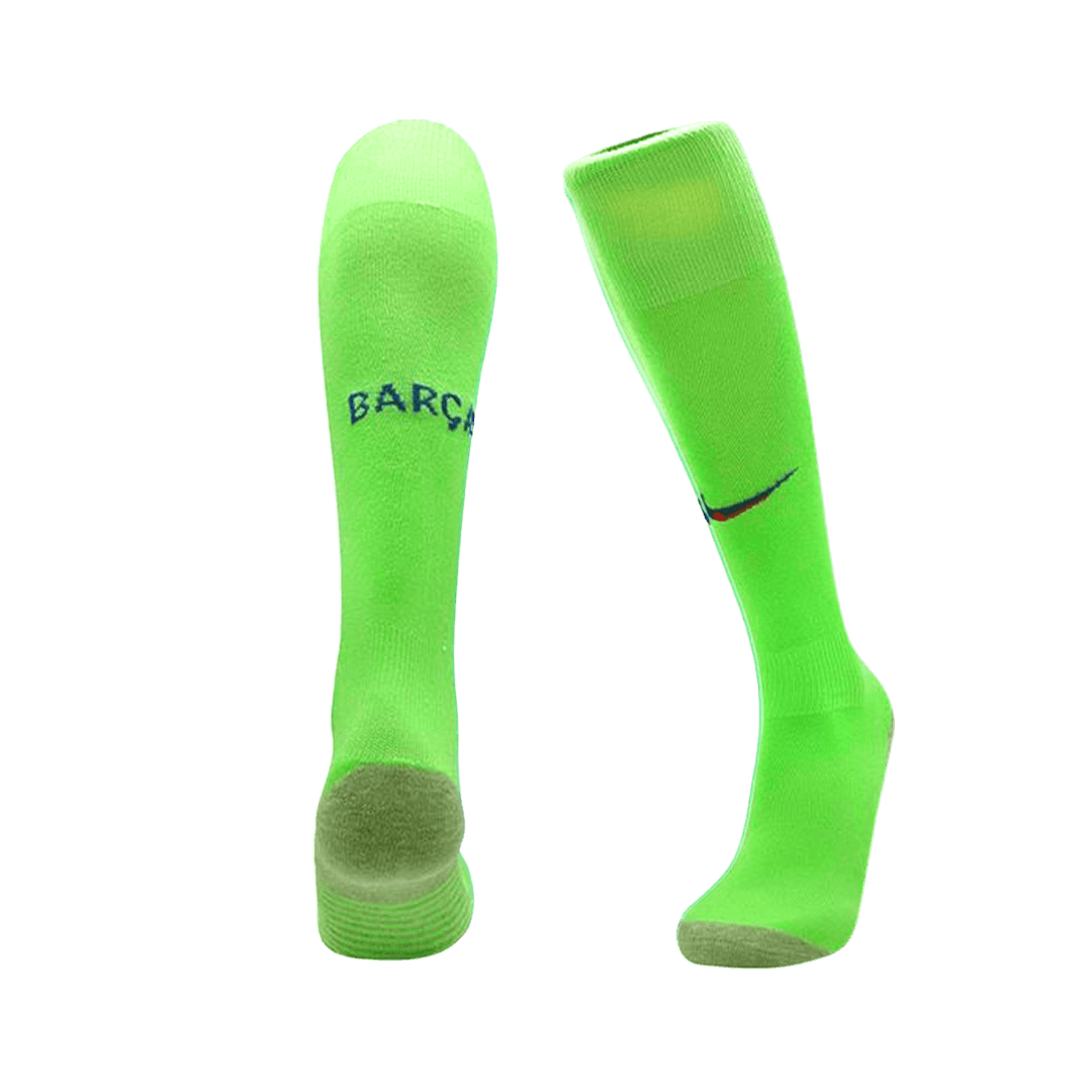 Kid's Barcelona Third Away Soccer Socks 2024/25 footmaillots.fr