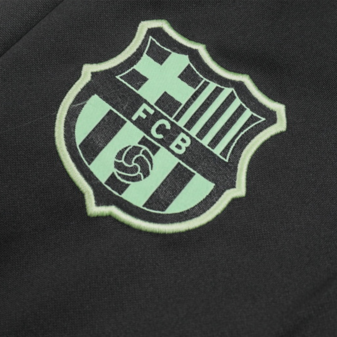 Kid's Barcelona Zipper Sweatshirt Kit(Top+Pants) 2024/25 footmaillots.fr