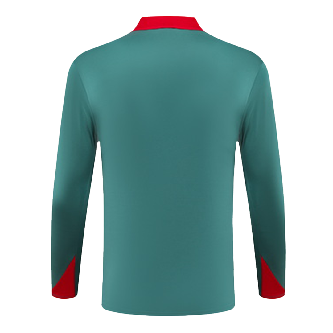 Liverpool Zipper Sweatshirt Kit(Top+Pants) 2024/25 footmaillots.fr