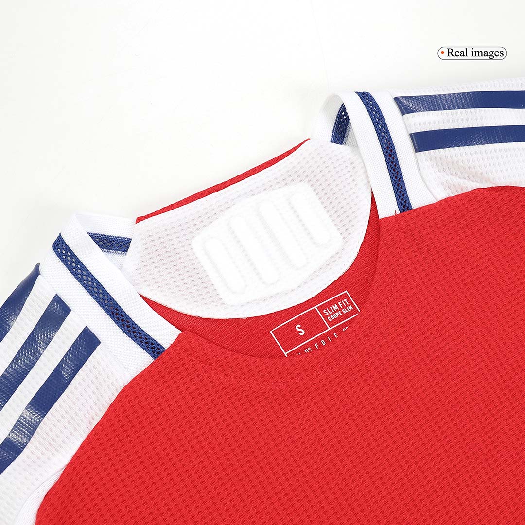 Player Version Arsenal Home Soccer Jersey Kit(Jersey+Shorts) 2024/25 footmaillots.fr