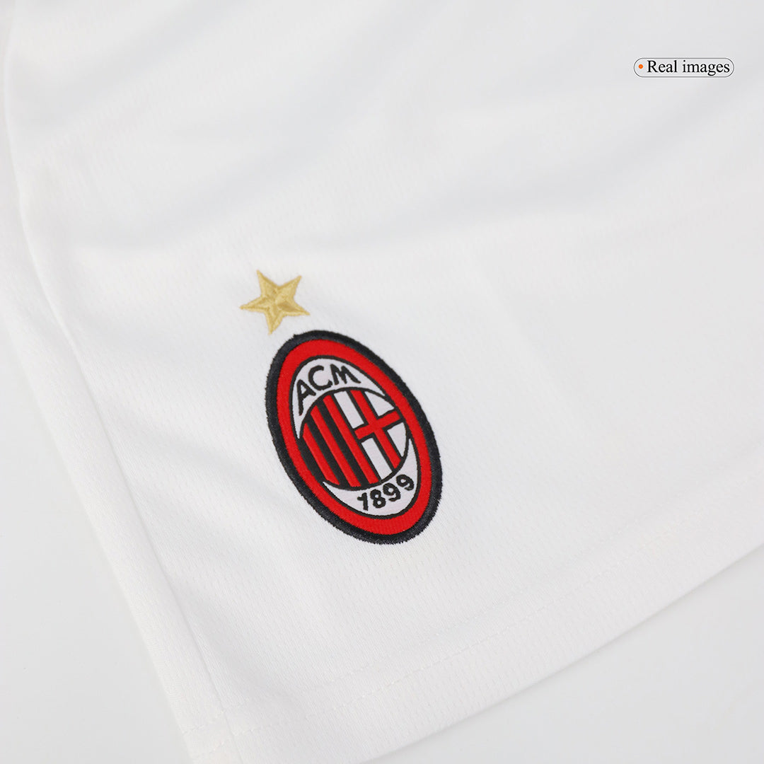 AC Milan Home Soccer Shorts 2024/25 footmaillots.fr
