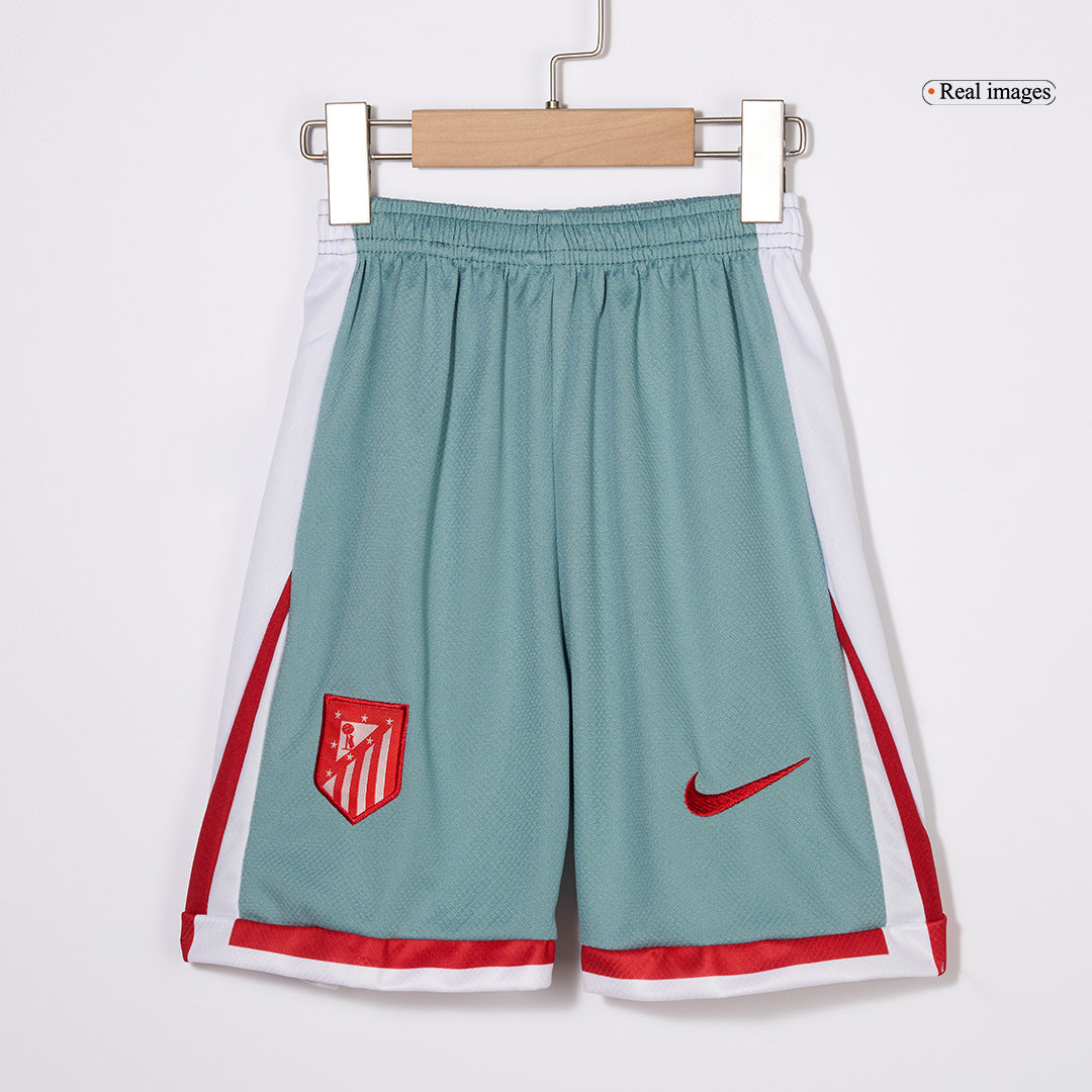 Kid's Atletico Madrid Away Soccer Jersey Kit(Jersey+Shorts+Socks) 2024/25 footmaillots.fr