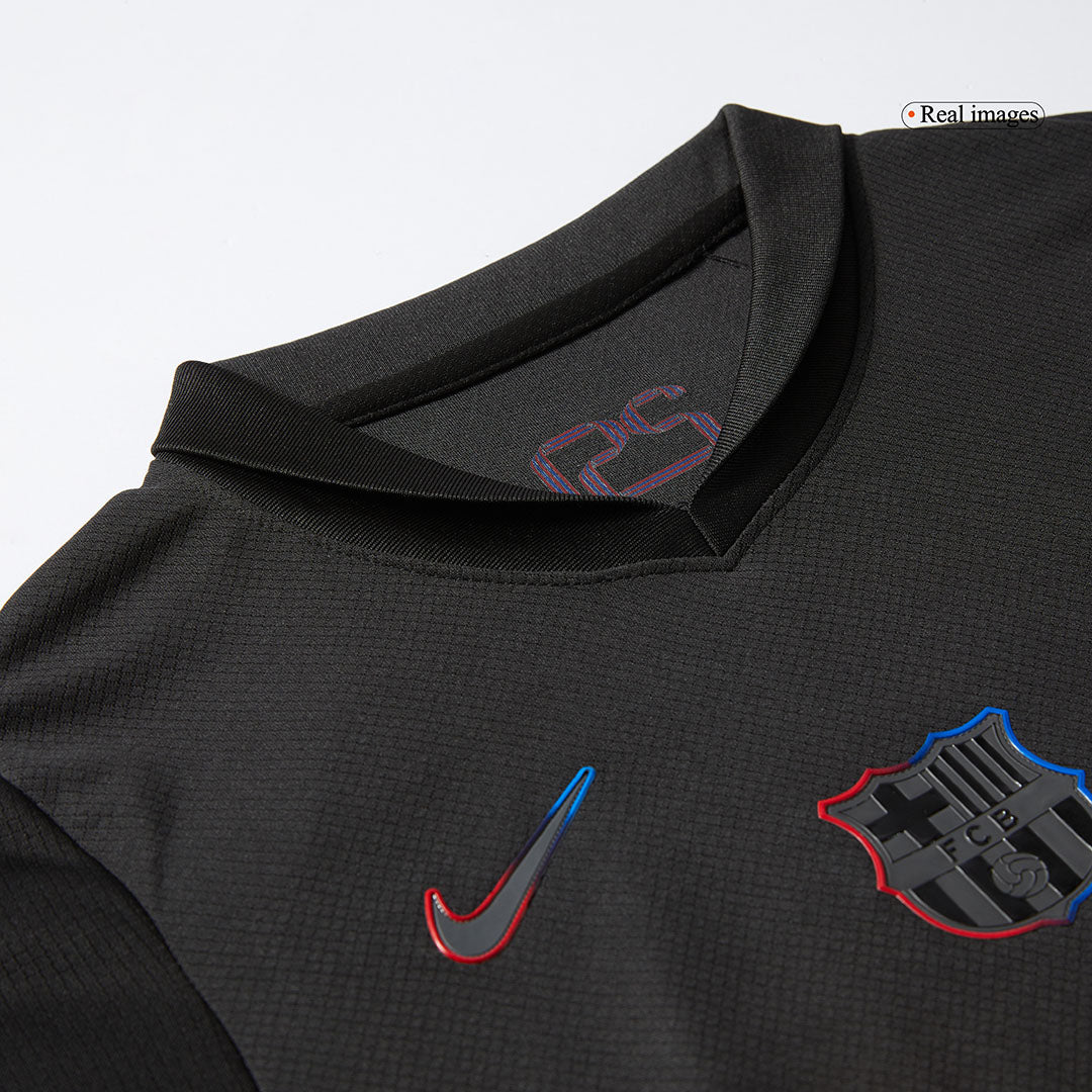 Kid's Barcelona Away Soccer Jersey Kit(Jersey+Shorts) 2024/25 footmaillots.fr