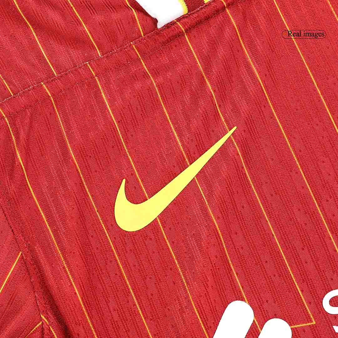 Player Version VIRGIL #4 Liverpool Home Soccer Jersey 2024/25 footmaillots.fr