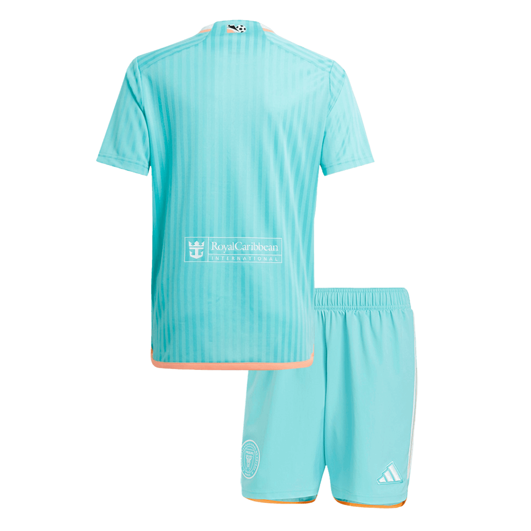 Kid's Inter Miami CF Third Away Soccer Jersey Kit(Jersey+Shorts) 2024 footmaillots.fr