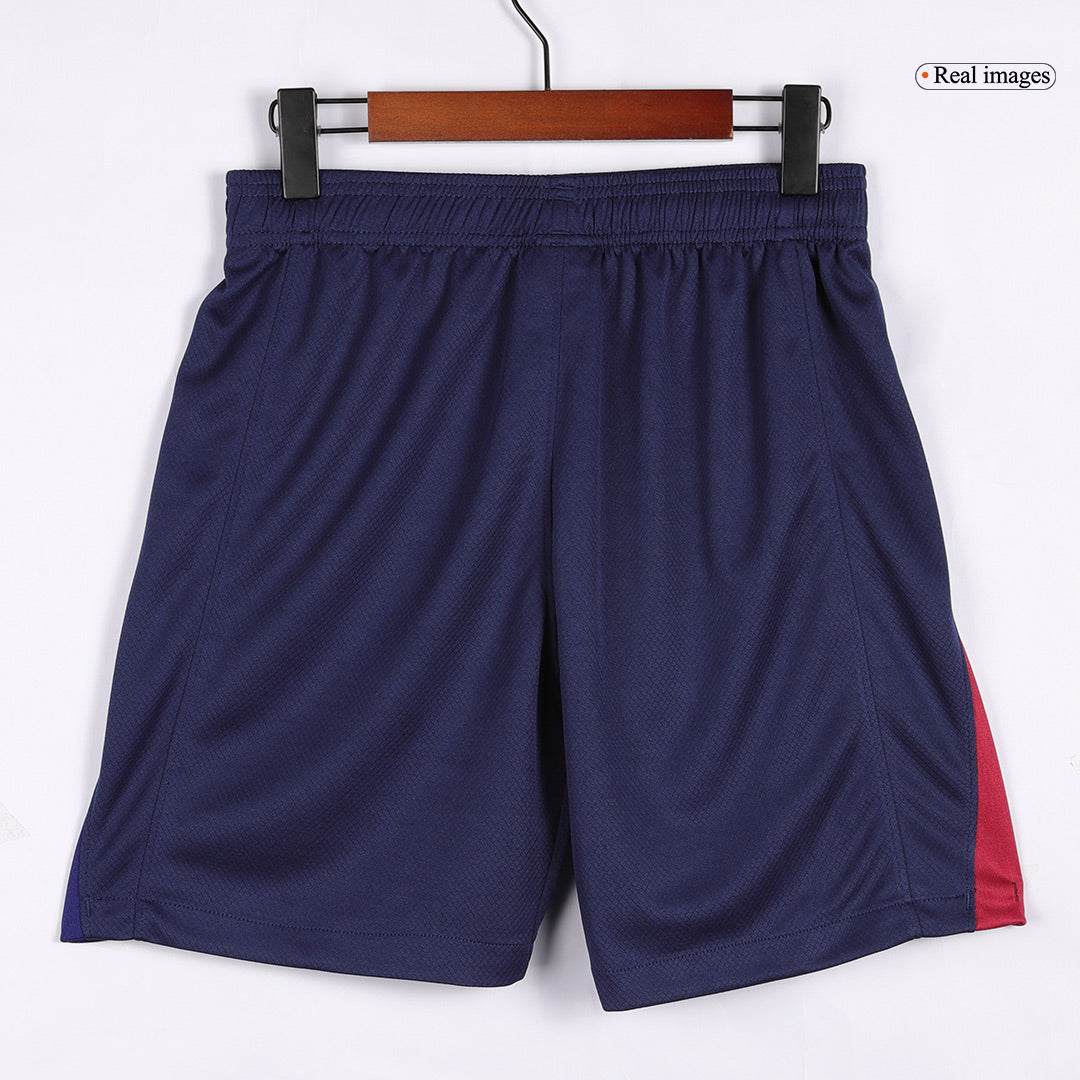 Barcelona Home Soccer Shorts 2024/25 footmaillots.fr