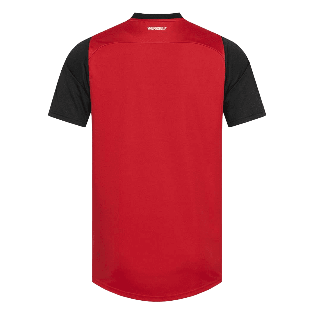 Bayer 04 Leverkusen Home Soccer Jersey 2024/25 footmaillots.fr