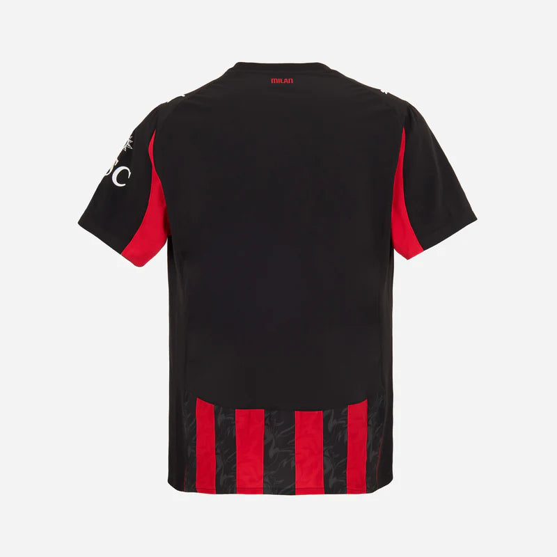 Maillot de football domicile de l'AC Milan 2025/26