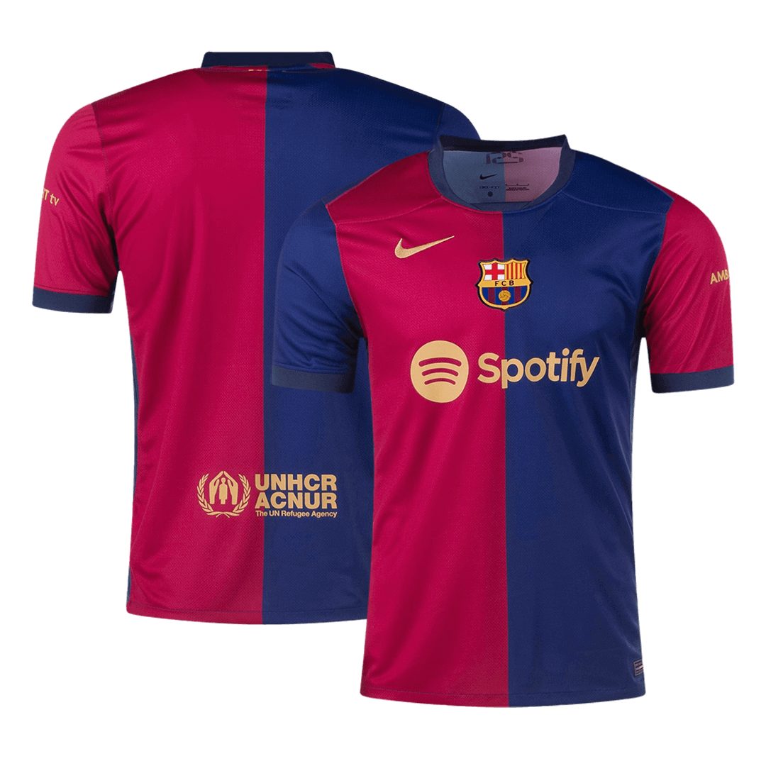 Barcelona 2024/25 Home Soccer Jersey footmaillots.fr