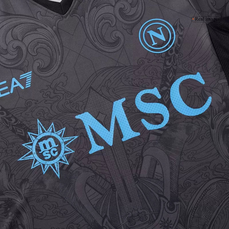 Maillot de match troisième du Campione d'Italia SSC Napoli 2024/25