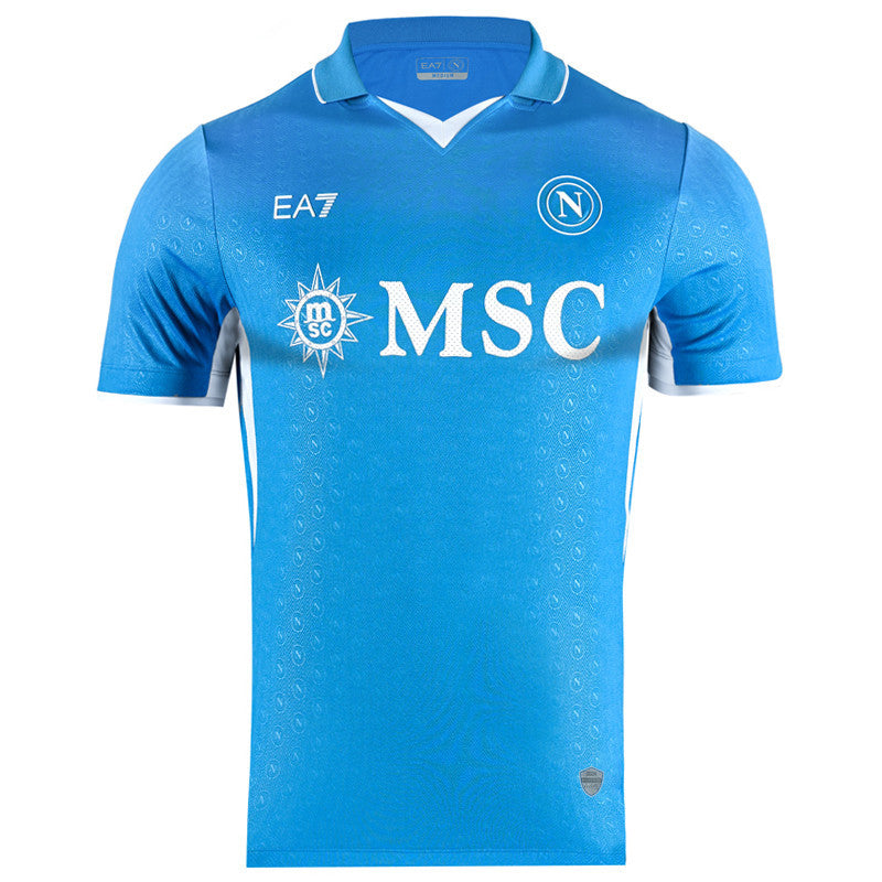Version joueur SSC Napoli 2024/25 Maillot de match domicile du Campione d'Italia
