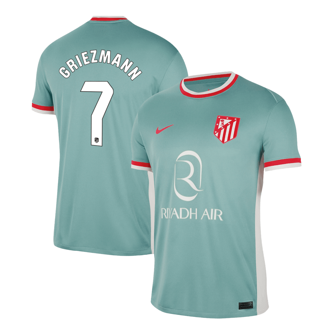 GRIEZMANN #7 Atletico Madrid Away Soccer Jersey 2024/25 footmaillots.fr