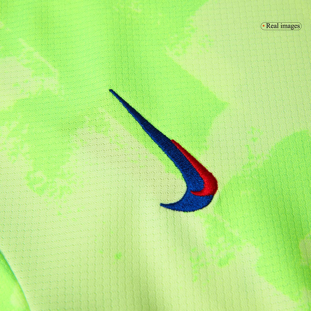 Kid's Barcelona Third Away Soccer Jersey Kit(Jersey+Shorts+Socks) 2024/25- UCL (Spotify Logo Without Text) footmaillots.fr
