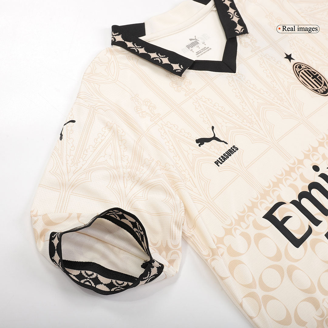 AC Milan X Pleasures Fouth Away Soccer Jersey 2023/24 footmaillots.fr