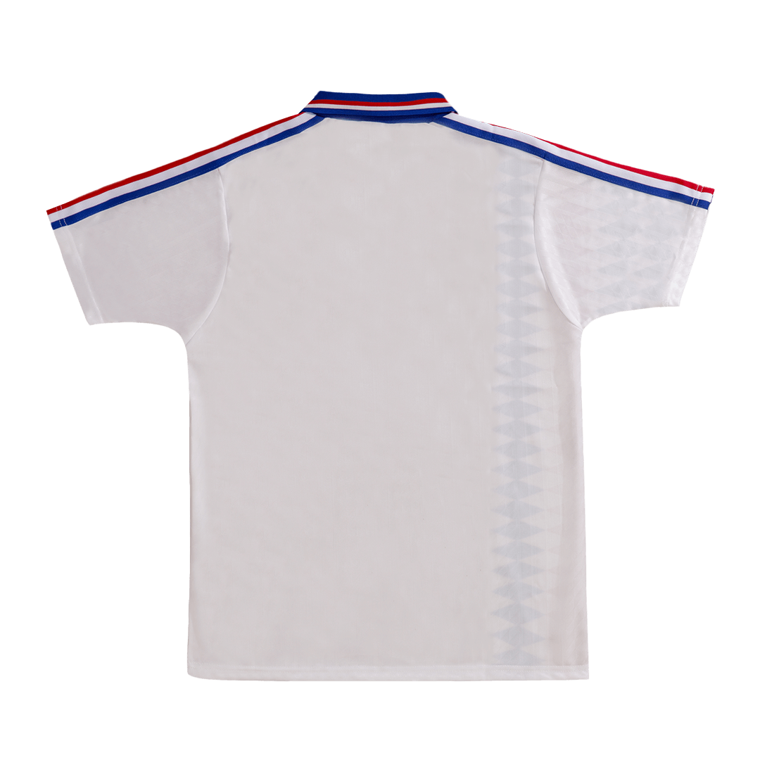 Retro 1994 France Away Soccer Jersey footmaillots.fr